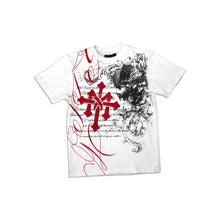 Load image into Gallery viewer, CRIMSON SAINT TEE WHITE