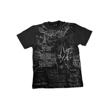 Load image into Gallery viewer, VEILED SILENCE TEE TRIPLE BLACK