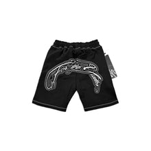 Load image into Gallery viewer, CRUCIFIX X FTY SHORTS BLACK/WHITE
