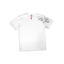 Load image into Gallery viewer, CRIMSON SAINT TEE WHITE