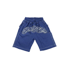 Load image into Gallery viewer, FTY X VEILED SILENCE SHORTS NAVY