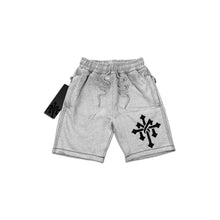 Load image into Gallery viewer, CRUCIFIX X FTY SHORTS GREYBLACK
