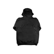 Load image into Gallery viewer, FTY X VEILED SILENCE HOODIE TRIPLE BLACK
