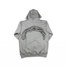 Load image into Gallery viewer, FTY X VEILED SILENCE HOODIE GREY
