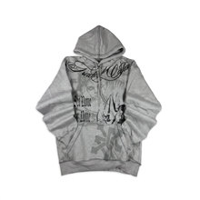 Load image into Gallery viewer, FTY X VEILED SILENCE HOODIE GREY
